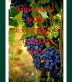 Scriptures of Encouragement ~ Contentment Fertilizer