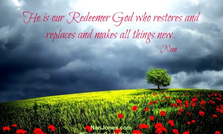 A Prayer When You Need Your Redeemer God