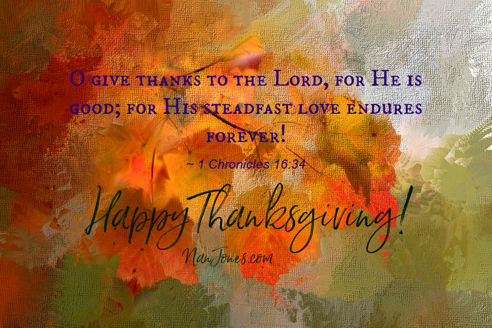 I’m so Thankful for You, My Faithful Blog Readers!