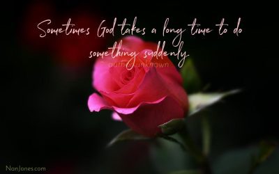 Surely It Will Come, But It Takes Time – God’s Time