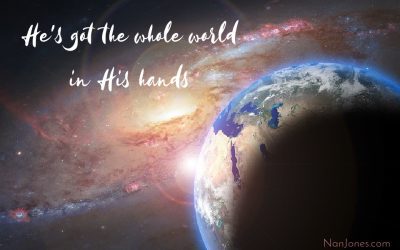 God, You Hold the World in Your Hands. Hold Mine Too