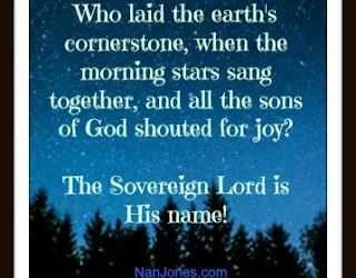 Scriptures of Holiness ~ When the Morning Stars Sing