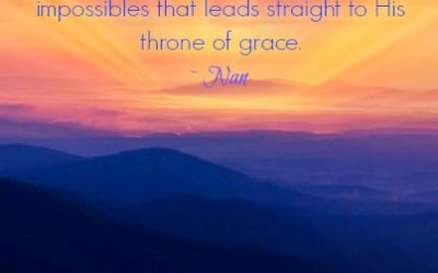 Scriptures of Encouragement ~ A Passage Through the Mountain