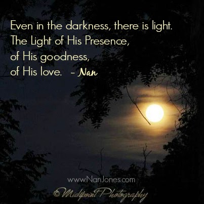 Finding God’s Presence ~ Mercy, Goodness, and All Things Darkness