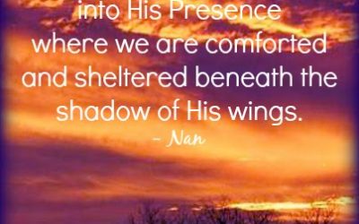 Finding God’s Presence ~ And My Restless Heart Stilled