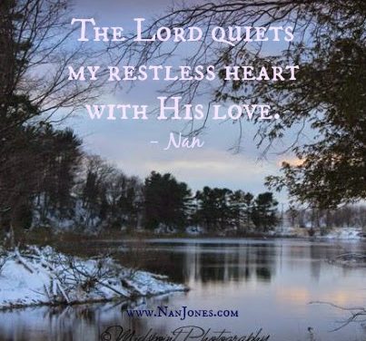 Finding God’s Presence ~ He Will Quiet You With His Love