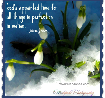 Finding God’s Presence ~ Waiting for God’s Appointed Time