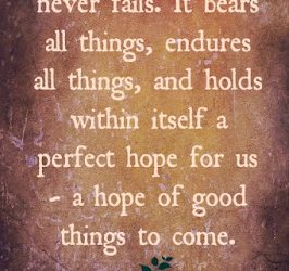 Finding God’s Presence ~ Look Behind You. Goodness and Mercy Are Following