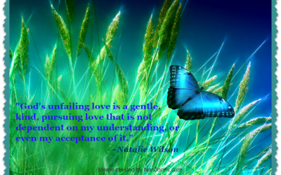 Finding God’s Presence ~ You Will Not Forget Me
