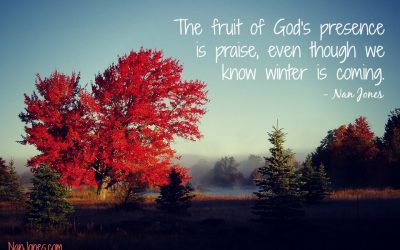 Could the Fruit of God’s Presence Be Praise? The Story of the Maple Tree