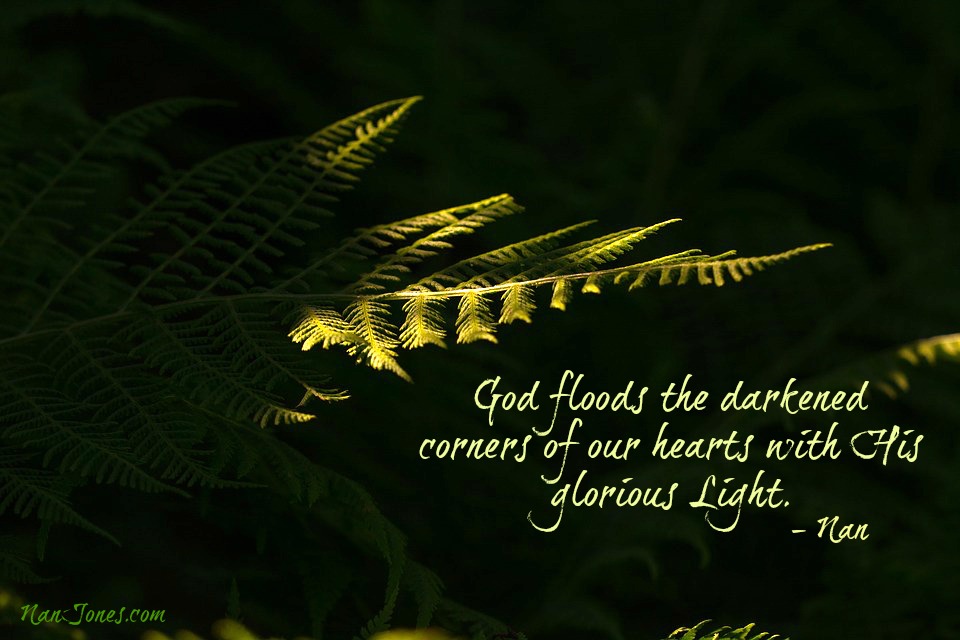 For God said, "Light shall shine out of darkness."