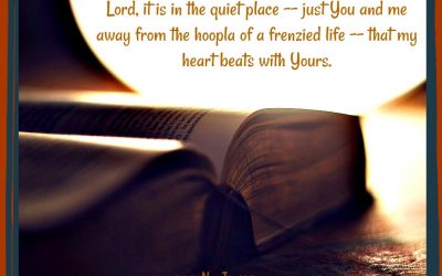 Finding God’s Presence ~ A Prayer When Words Are Not Enough to Express My Praise