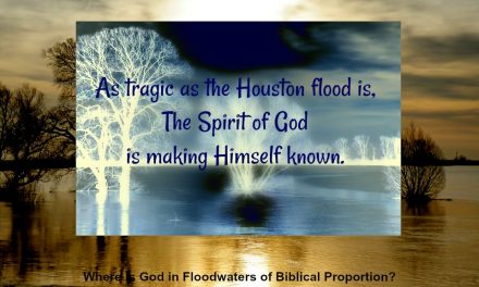 Finding God’s Presence ~ Where is God in Floodwaters of Biblical Proportion?