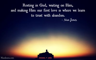 Finding God’s Presence ~ A Prayer to Learn Trust With Abandon