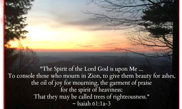 Find God’s Presence ~ Fire-Lit Skies and Sacred Ashes