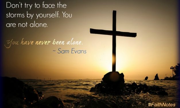 Faith Notes ~ Sam Evans: Cerebral Palsy, Lung Cancer, and Jesus