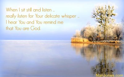 Finding God’s Presence ~ A Prayer to Grasp the Name of Jesus