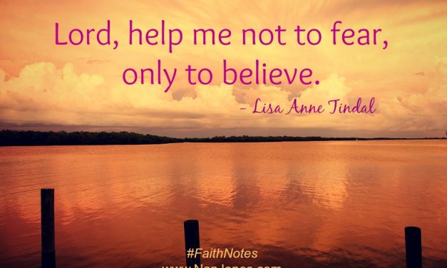 Faith Notes ~ Lisa Anne Tindal: Finding God in Quiet Confidence