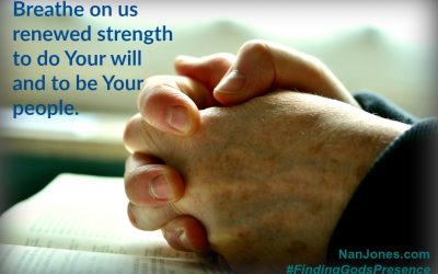 A Prayer When I Need God to Breathe on Me