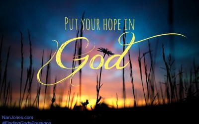Finding God’s Presence ~ Outside Were Conflicts. Inside Were Fears