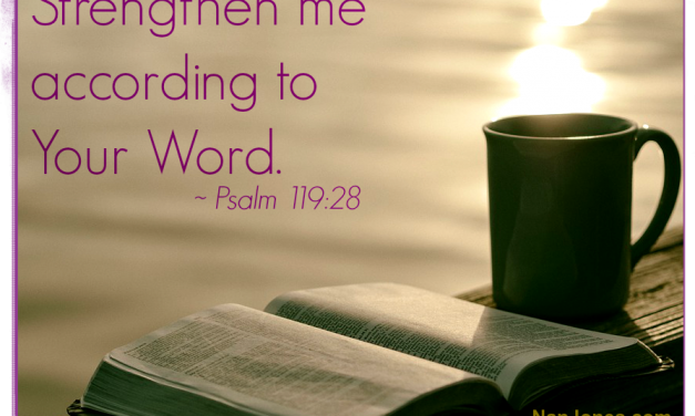 Finding God’s Presence ~ Strengthen Me, O God