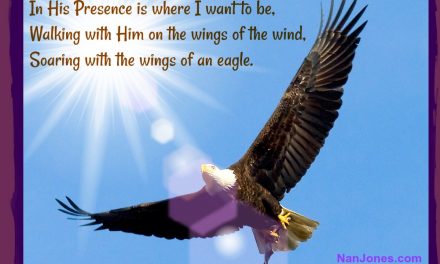 Finding God’s Presence ~ Can We Really Soar on the Wings of An Eagle?