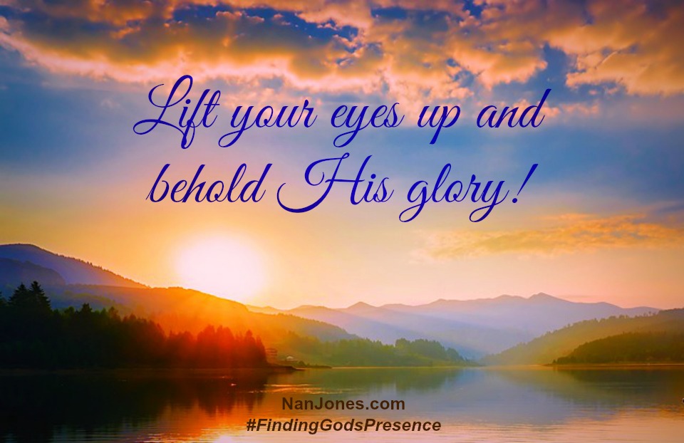 I will lift up my eyes to the hills -- from whence comes my help? My help comes from the Lord.