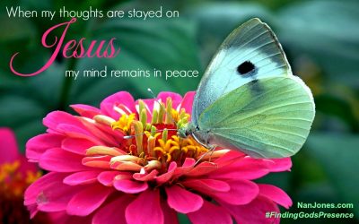 Finding God’s Presence ~ Not On My Watch, Mister!