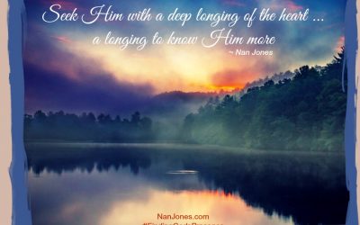 A Longing to Know Him … Just Because