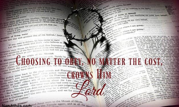 Gethsemane: A Place of Excruciating Choice