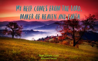 I Lifted My Eyes to Behold His Glory in the Afternoon Sky
