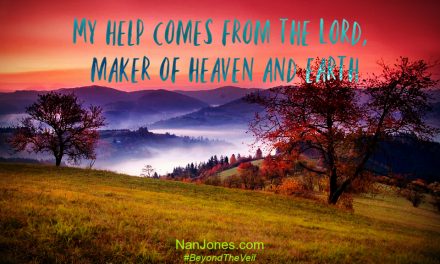 I Lifted My Eyes to Behold His Glory in the Afternoon Sky