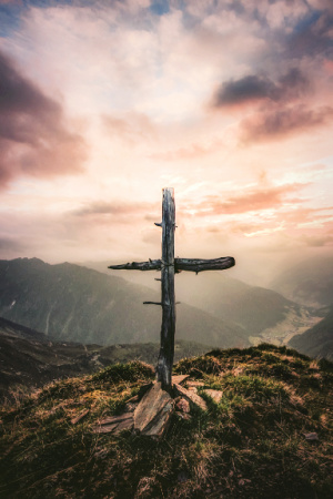 The old rugged cross is enough. It leads us straight to Jesus.