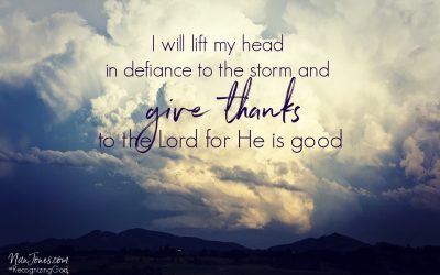 The Grace of God and Threatening-Kind-of-Dark Clouds