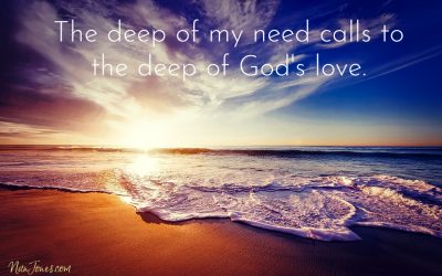 Call Me From the Deep, Lord, I’m Drowning! ~ a Prayer