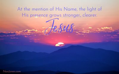 The Delicate Light Illuminating Tear-Stained Praise