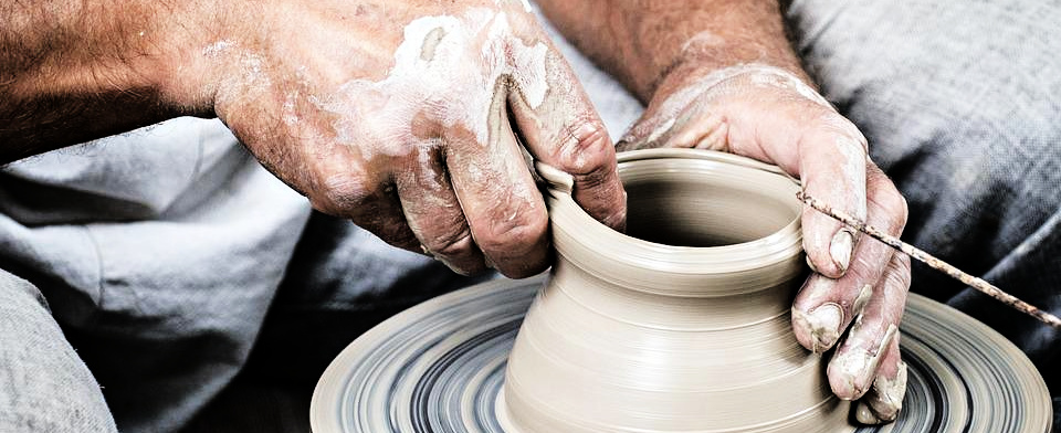 I am clay in the Potter's hands