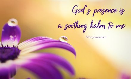 You Call Me to Rest in You, Lord. I will…I Promise