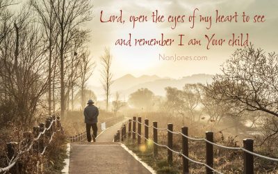Your Mercy is New Every Morning. Open My Eyes to See