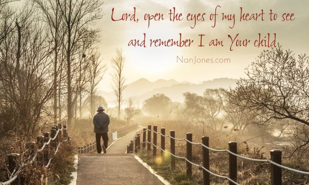 Your Mercy is New Every Morning. Open My Eyes to See