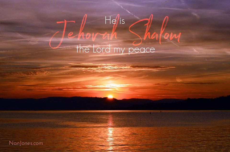 Finding a peace long sought after -- Jehovah Shalom
