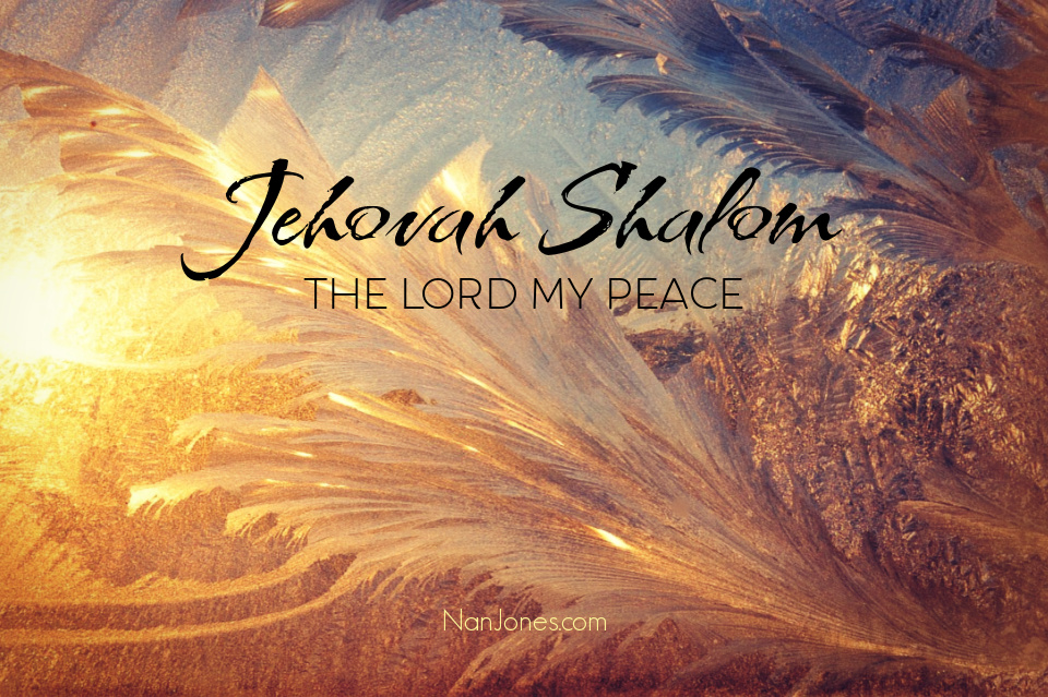I long for peace ... wonderful peace only You can give, Lord