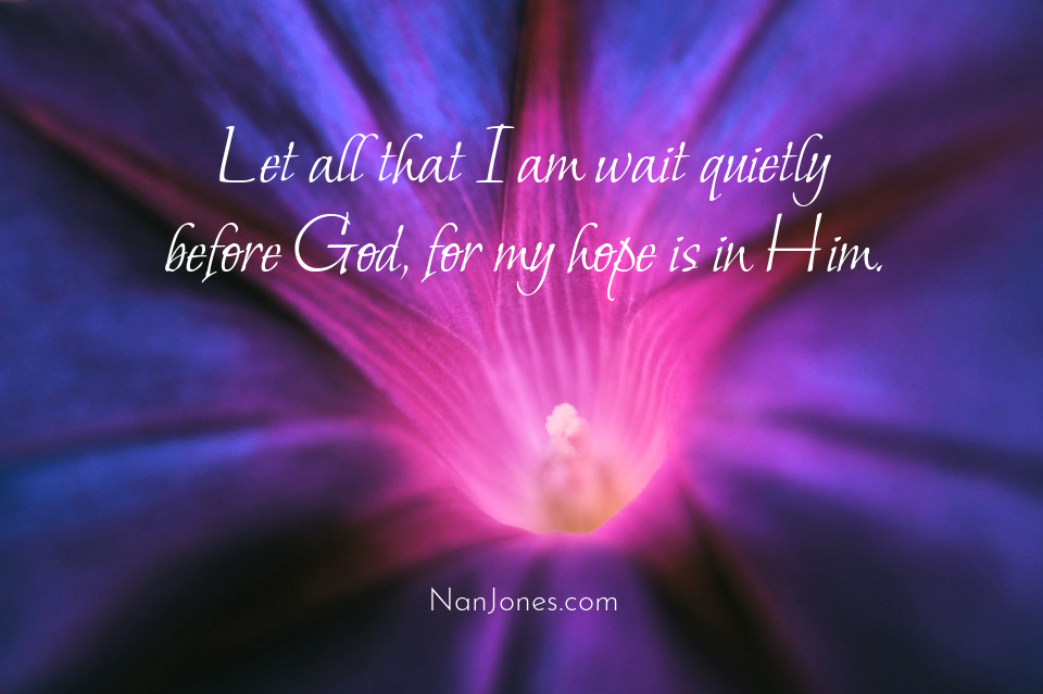 God's Promise of a New Day Stirred Within Her