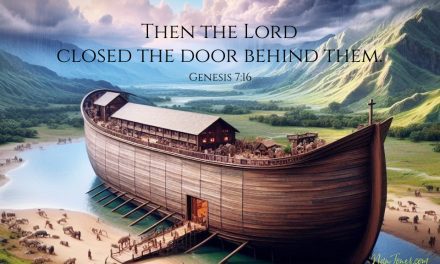 Within the Storm Arched a Rainbow. God Was With Me