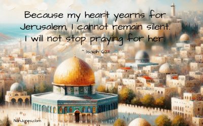 Lord, I Pray for the Peace of Jerusalem