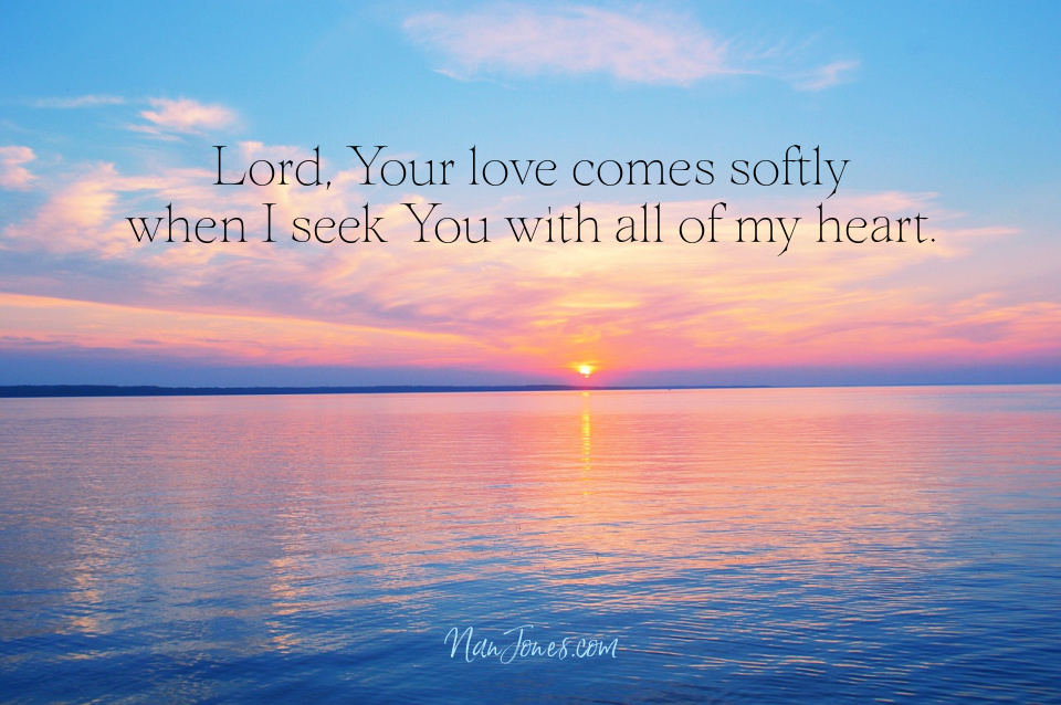I want to love You, Lord, with all my heart