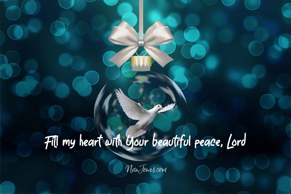 Prepare my Heart to receive Your peace, Lord