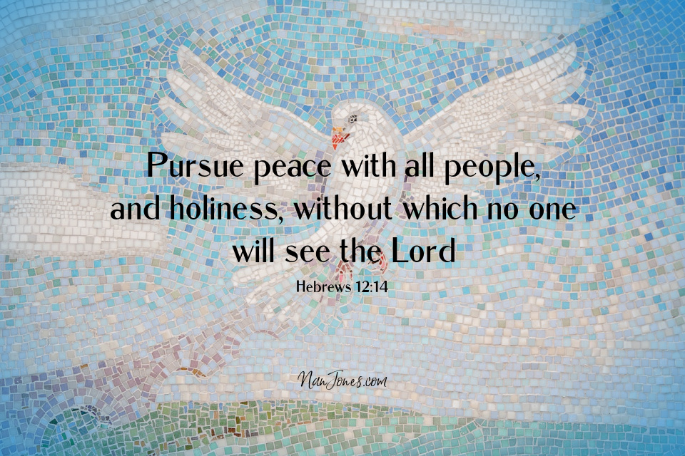 God, let there be peace on earth, beginning with me