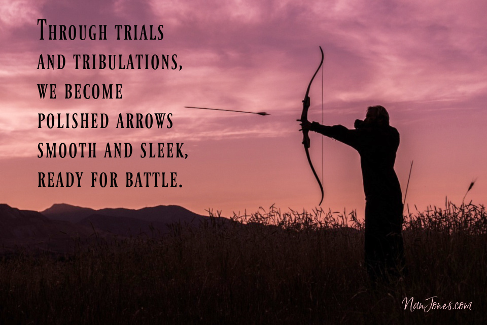 I am a polished arrow hidden in Your quiver, Lord