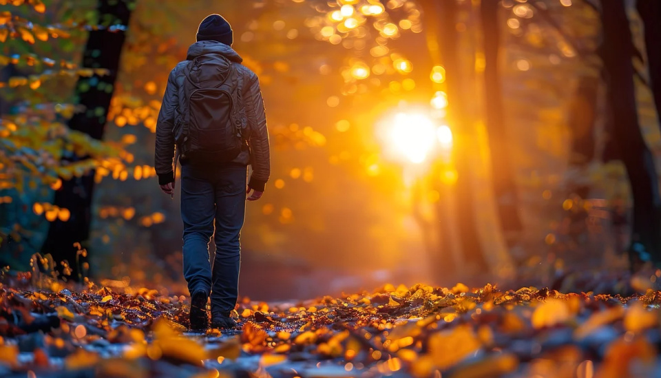 walking beneath the canopy, dappled light flickered, sprinkled with patches of shadow.